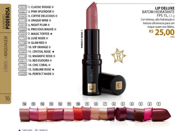 Batom Lip Deluxe